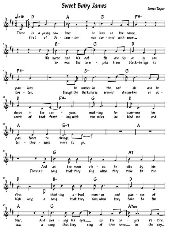 Sheet Music